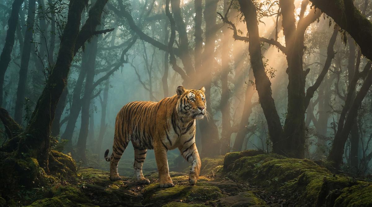 抖阴老虎视频 - 孟加拉虎丛林之王视频